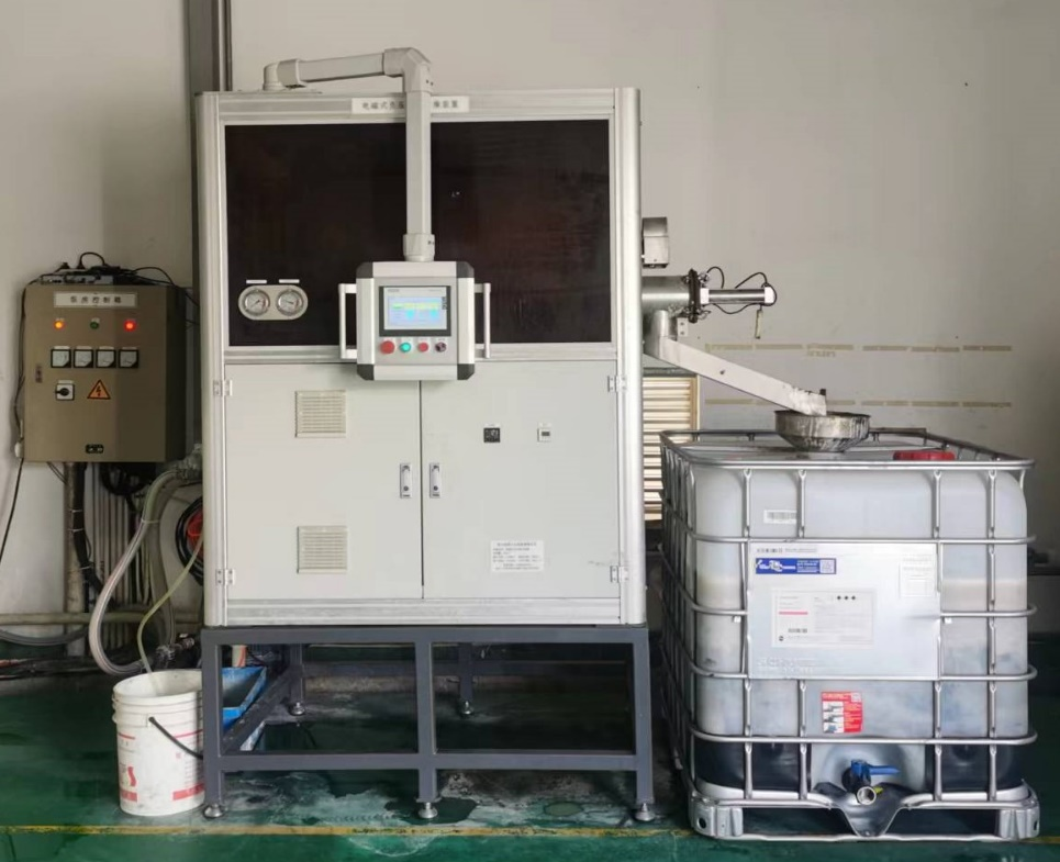安达市某机械有限公司ZQ-JJ-0.5T蒸汽低温结晶蒸发设备乳化液案例